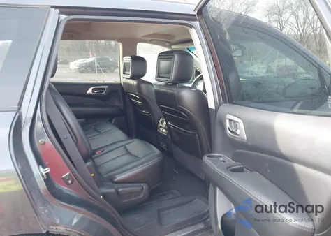 2013 Nissan Pathfinder Platinum from USA, damaged, VIN 5N1AR2MM9DC667698